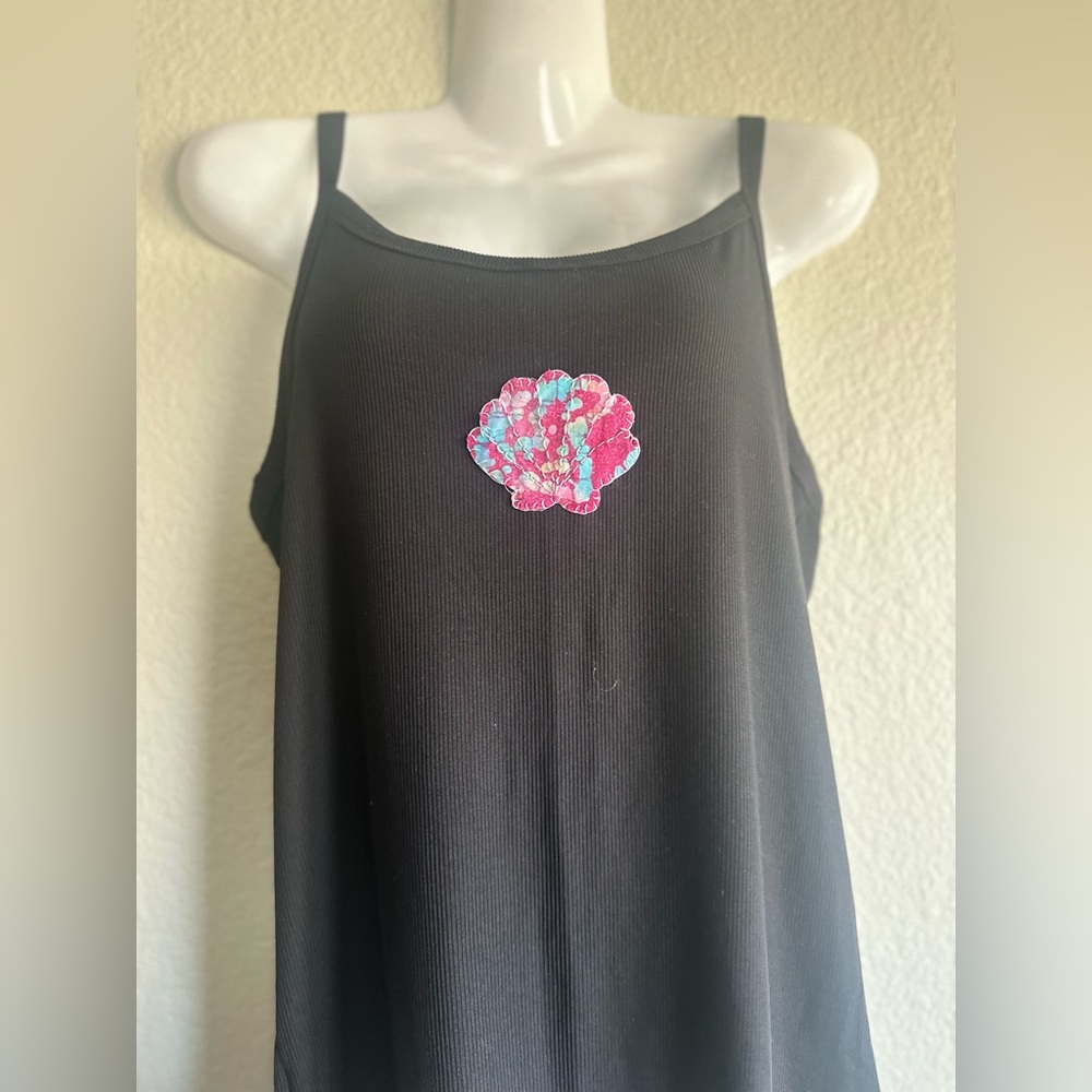 Hand Sewn Sea Shell Tank Top